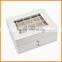 Large wooden jewelry box jewelry box European-style garden Korea transparent glass cover birthday gift