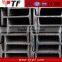 S235 S355 SS400 hot rolled galvanized steel i beam construction