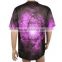 100% polyester Custom blank sublimation galaxy wholesale t shirts design