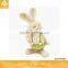 New Design Plastic Bunny Toy for Easter Decoration