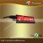 Factory price Programmable LED scrolling message Red 1144 Badge Chinese or worldwide language