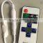 Mini RF LED Remote Controller Wireless Dimmer for 3528 5050 Strip Single Color 10pcs/lot