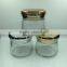 bulb shaped 120ml glass cream jar, large cheap glass jars, recycled glass jars