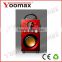 Made in china good price loud sound high power 2.1 system portable trolley speaker