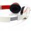 Universal microphone gaming gear gaming accessories super bass stereo headphone stylish headset in black red white