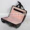 Foldable Black leather Travel Cosmetic Bag/Cardboard cosmetic case