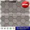 2015 hotsale environmental hexagon marble mosaic tiles