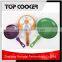 Aluminium Colored Non Stick Coating gas frying pans