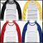 2016 Unisex Loose Crew Neck Casual Cotton Long Sleeve Raglans
