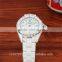 2016 BOSCEN Ladies Fashion White Ceramic Crystal Diamond Watches 3atm Water Resistant