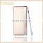 2016 Colorful Ultra-thin Portable 1350mAh Power Bank With Micro Usb Cable