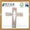 unfinished natural religious wall haging decor small wholesale craft wooden cross small wooden crosses