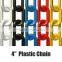 All size of decorative plastic chain/3mm colorful traffic plastic chain