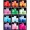 Battery-Operated Real Wax Flameless Candles LED Color-Changing Candles With Remote and Timer