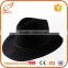 Fashion custom black with red band mini kid rock fedora hat