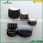 Frosted amber color cosmetic containers,cream glass packaging
