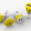 Factory direct sale customized pvc car charger with free mould