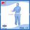 CE medical working cheap waterproof insulated workwear polypropylene safety disposal coverall suit