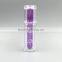 bright gold purple color 100ml acrylic plastic bottles for skin beaching cream,cosmetic packaging made in China,pet bottle pump