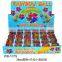 High bounce stress relief ball rubber rainbow weave ball