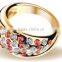 Latest Designs Gold Plated Diamond Wedding Ring