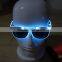 Pink EL wire sunglasses/EL light sunglasses/EL Flashing glasses