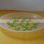 13" Plastic PP Food Dish With Printing Film