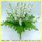 High Quality Artificial Decorative Silk Flowers H30cm White Plastic Lily of the Valley