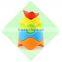 5 in 1 non-toxic creative play trolltech stacking egg baby toy