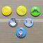 high quality well design cool medal shape soft pvc pin
