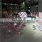 Beautiful Artificial Lotus Flower Crystal Glass Ornaments