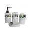 Ceramic Bathroom Set Bathroom Accessory Set