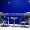 Royal luxury European style bedroom/Living Room furniture sets lounge chairs, small tea table