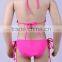 Pink bowknot girls pictures children fashion bikini,young girls in bikini