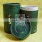 eco-friendly paper tube green tea packing boxes wholesale