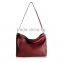 Top Grain Calf Leather Stylish Brand Handbags Ladies Tote Bags in China