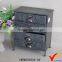 Small Galvanized Antique Drawers Office File Sheet Metal Cabinet