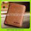 16411 Customized logo genuine leather men wallet
