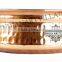 IndianArtVilla High Quality Steel Copper Handi Serving Bowl 1350 ML - Serving Dish Curry Home Hotel Restaurant Tableware