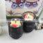 cheapest natural stone marble candle jar with copper lids