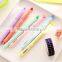 Creative multi-function colored fluorescent pen/fluorescent marker pen/highlighter pen