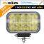 5 inch Square LED Auto Head light headlight 45W 6V-36V