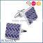 Highest Quality Fashionable Purple Enamel Cufflinks For Groom