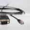 PVC cable DB 9m to Rj11 wire hareness for PC connector