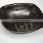 woven wooden plate and bowl