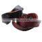 BOSHIHO Black Leather Wristband Fashion Bracelets Mens Fashion Bracelets