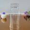 Square bottom shaped drinking glass cup tableware for sale
