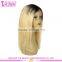 Qingdao Factory Price Brazilian Human Virgin Hair Ombre 613 Blonde Glueless Lace Front Wigs For White Women