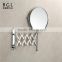 bathroom accessories mirror wall mount brass design chrome planting wall mirror