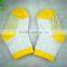 high quality design cute design custom baby socks shine green stripe ankle socks.